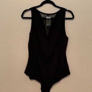Torrid black lace and mesh inset bodysuit